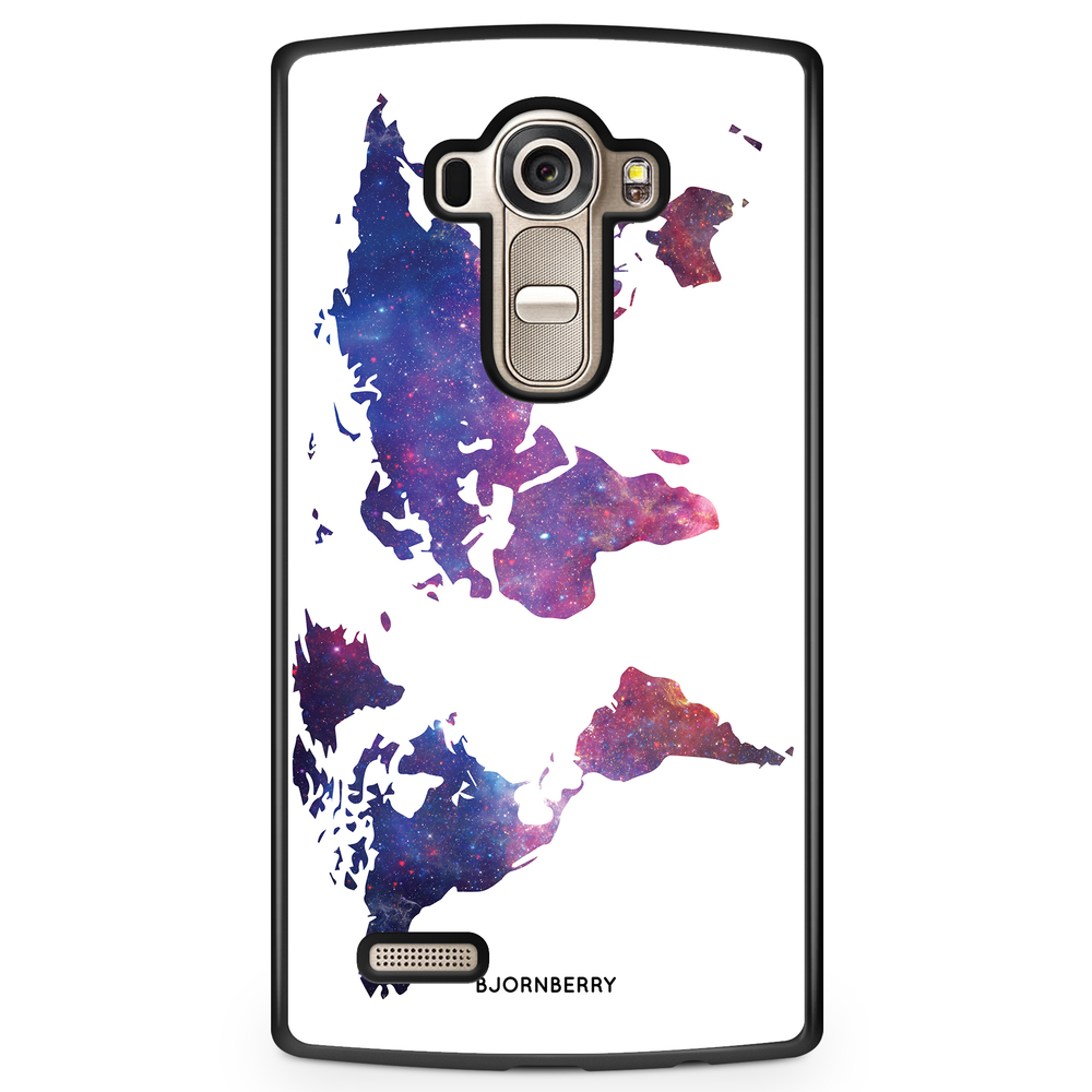 LG G4 Case - World Map Space