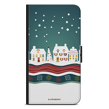 Google Pixel 4a Plånboksfodral - Julstad