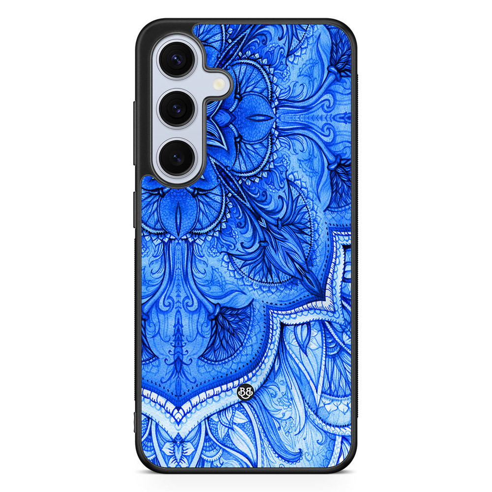 Samsung Galaxy S24 FE Case - Blue Vintage