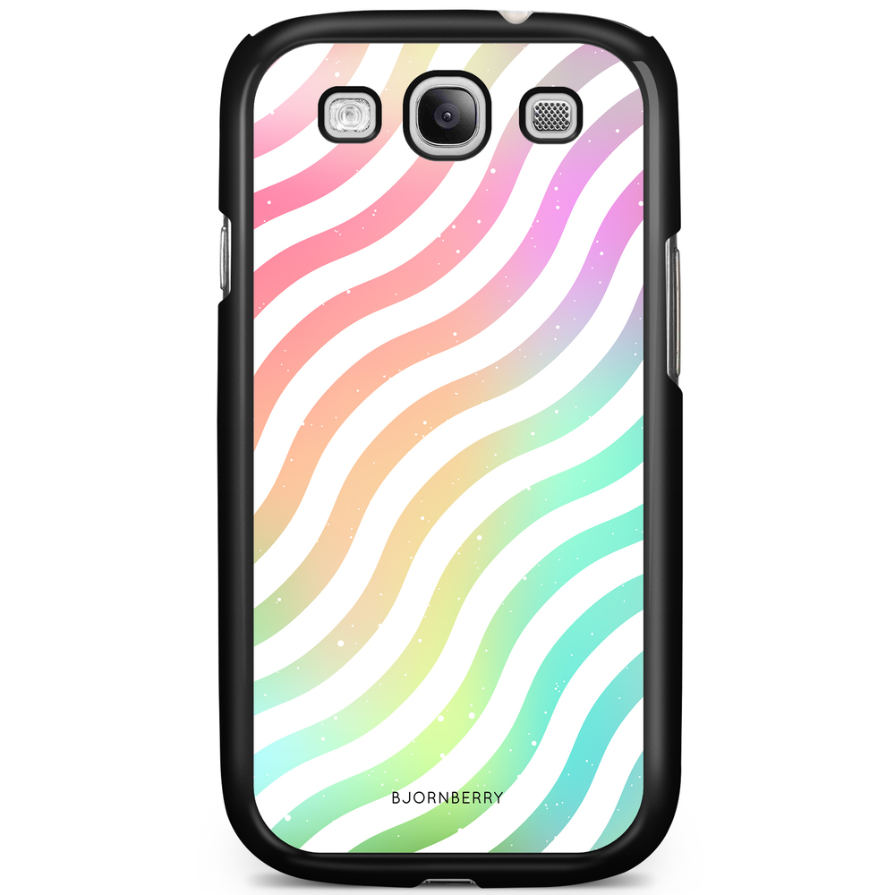 Samsung Galaxy S3 Mini Case - Wavy Rainbow