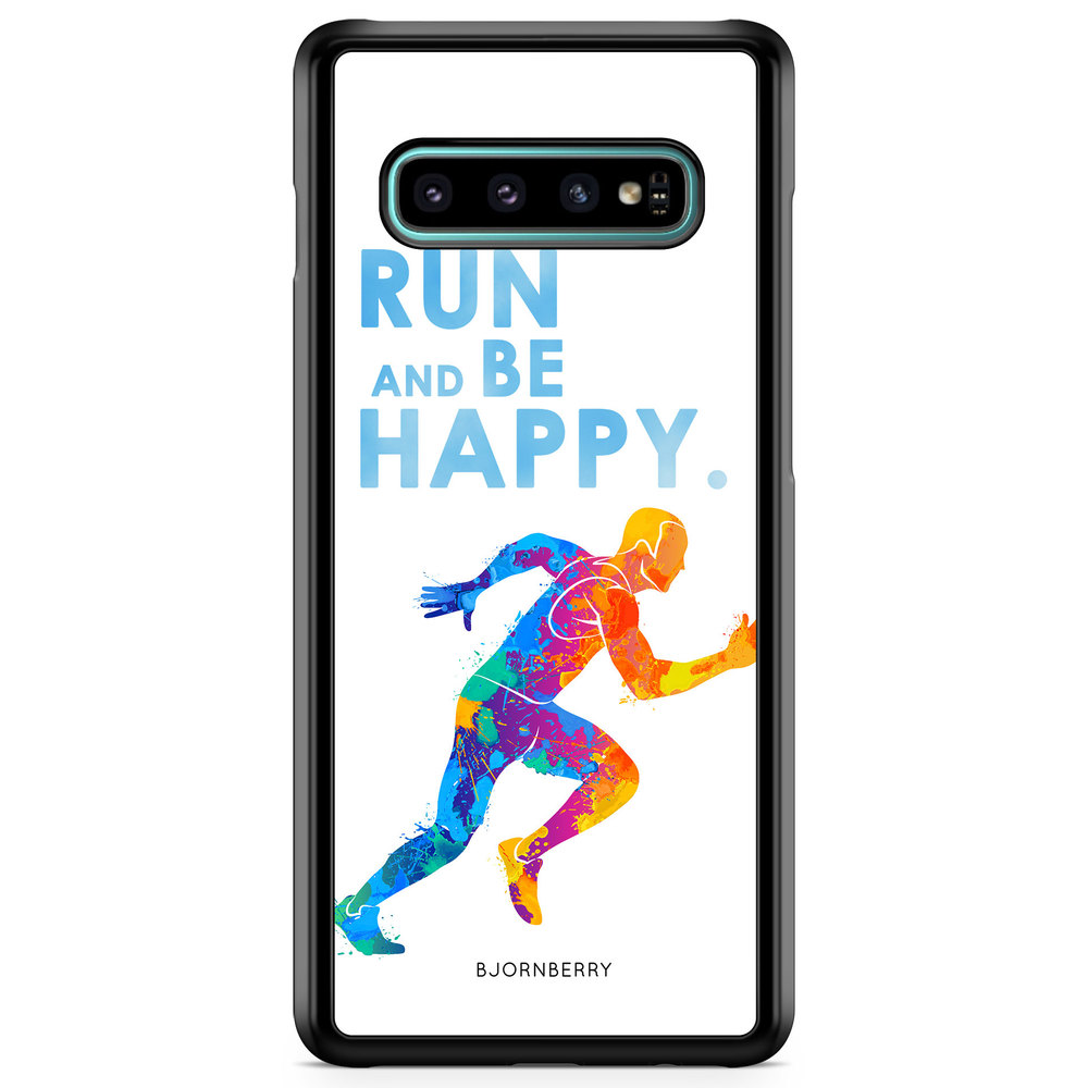 Samsung Galaxy S10 Plus Case - Run and be happy