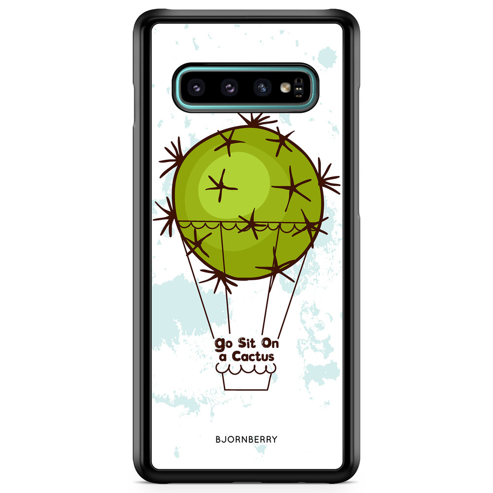 Samsung Galaxy S10 Plus Case - Go sit on a cactus
