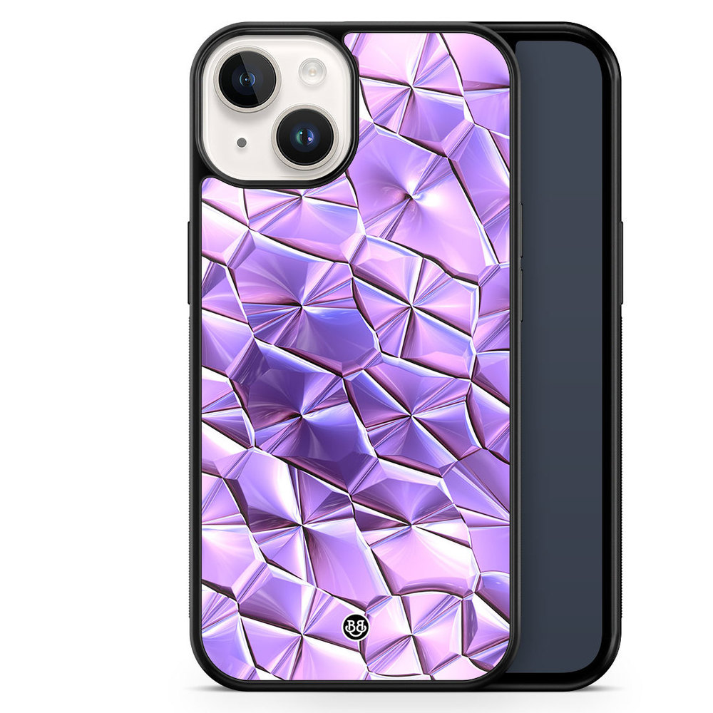 iPhone 14 Case - Purple Crystal