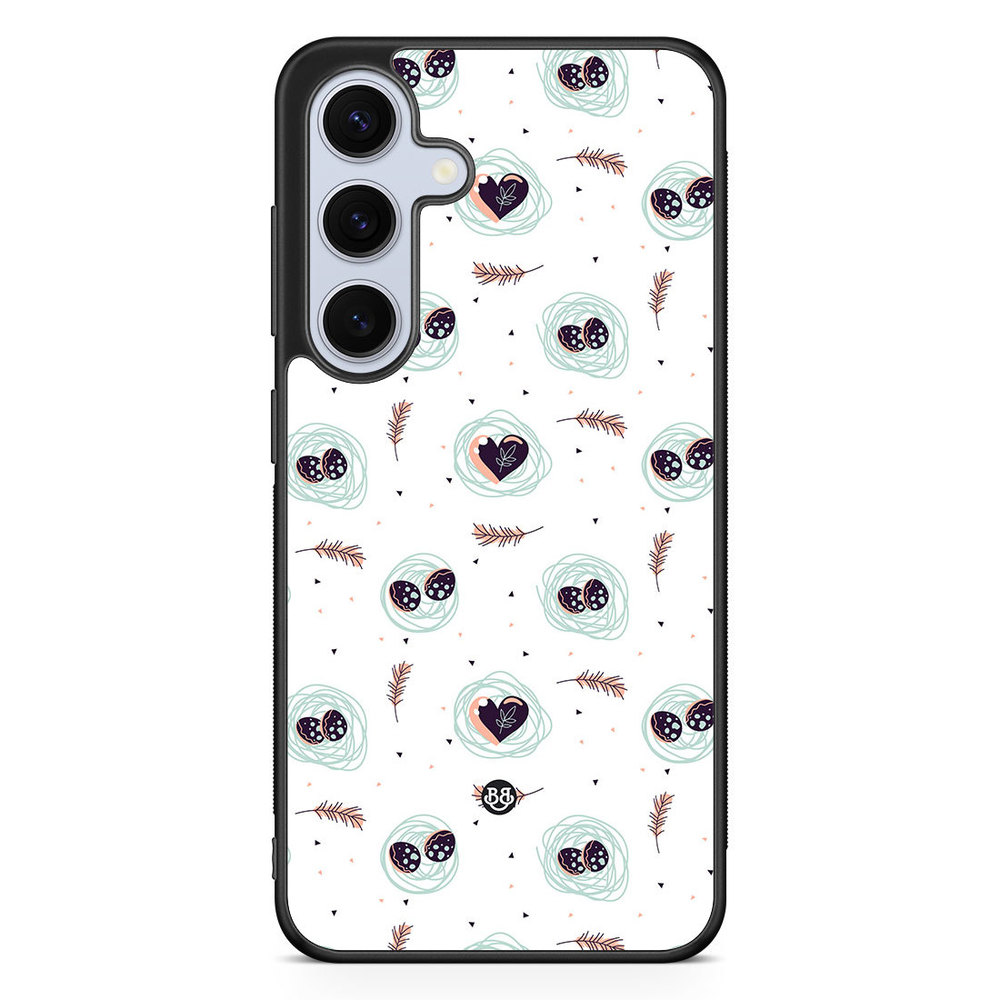 Samsung Galaxy S24 FE Case - Eggs and Hearts