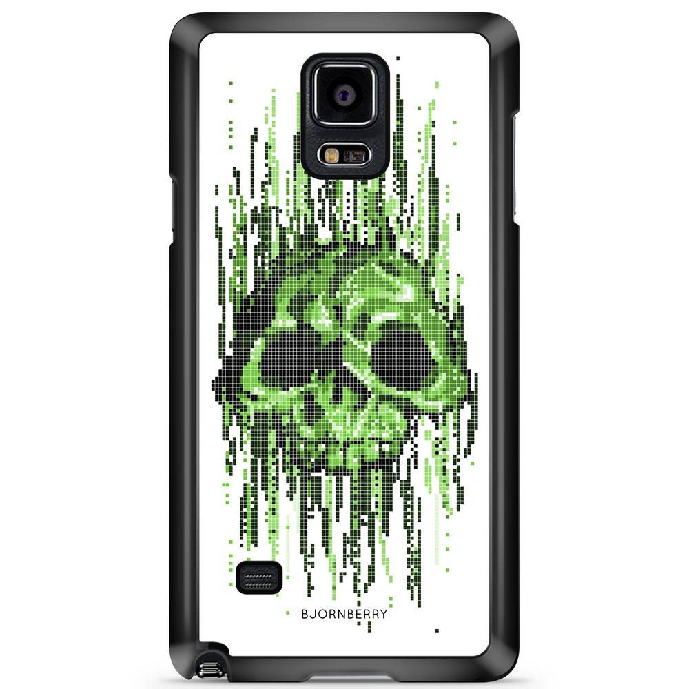 Samsung Galaxy Note 4 Case - Data Virus Skull