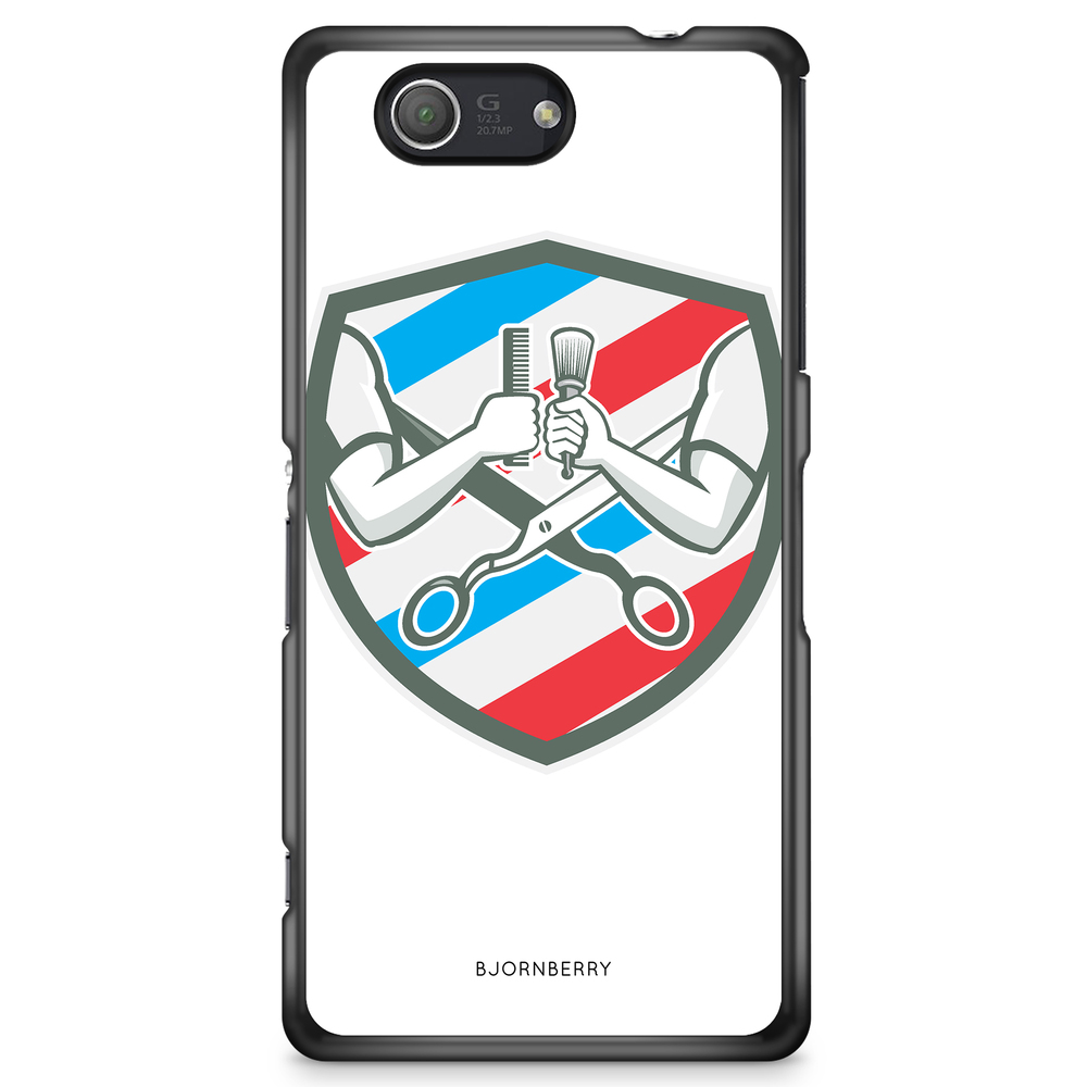 Sony Xperia Z3 Compact Case - Barber Logo