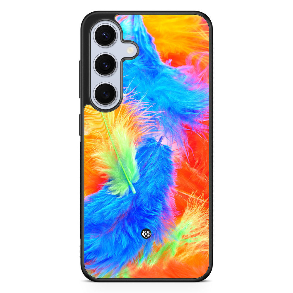 Samsung Galaxy S24 FE Case - Easter Feathers