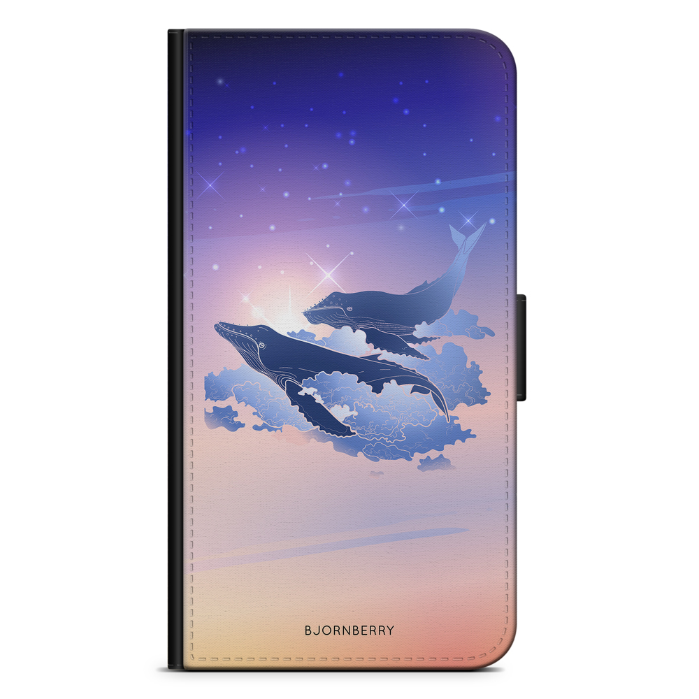 Sony Xperia X Performance Wallet Case - Flying Whales