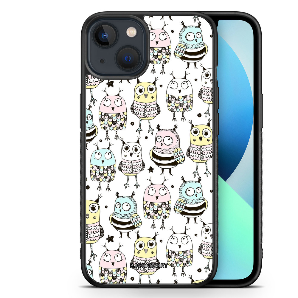iPhone 13 Mini Case - Cute Owls