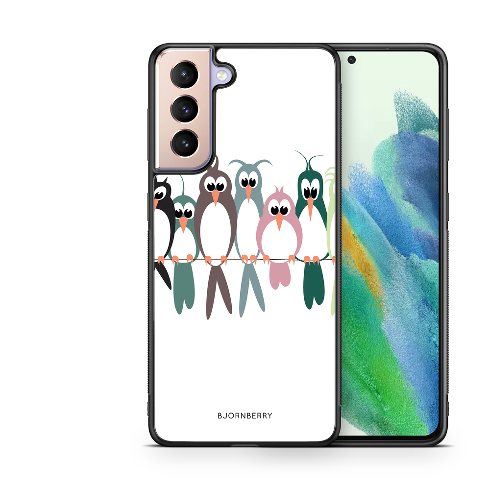 Samsung Galaxy S21 FE 5G Case - Birds on a string
