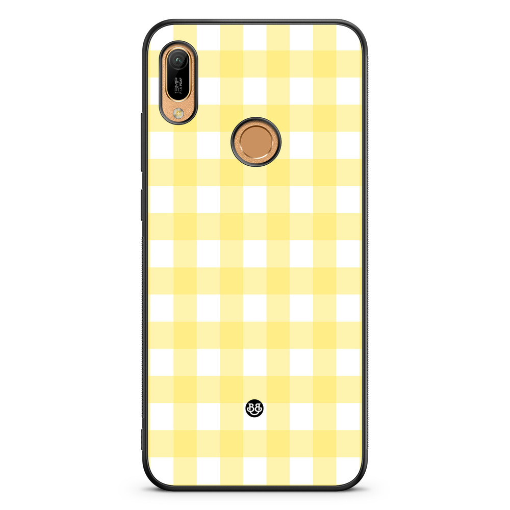 Huawei Y6 2019 Case - SUMMER GARDEN - Lemon Check