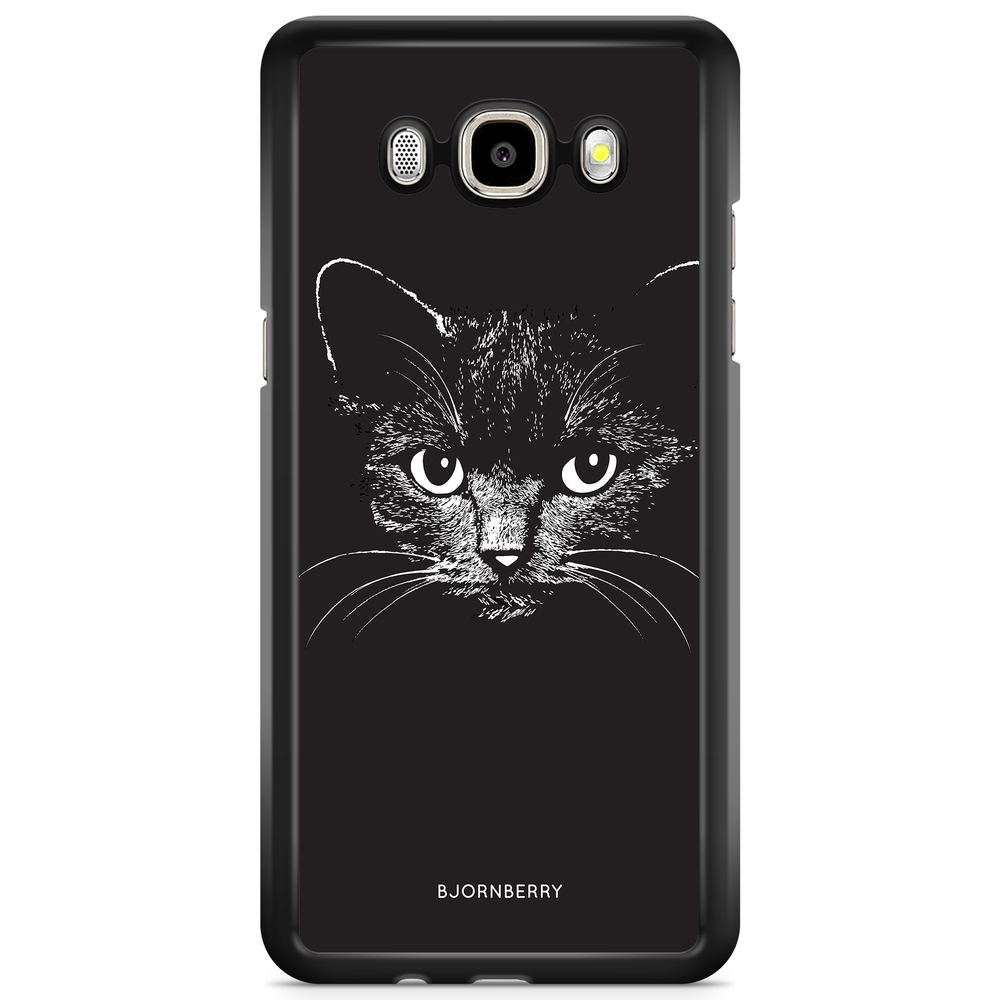 Samsung Galaxy J3 (2016) Case - Black/White Cat
