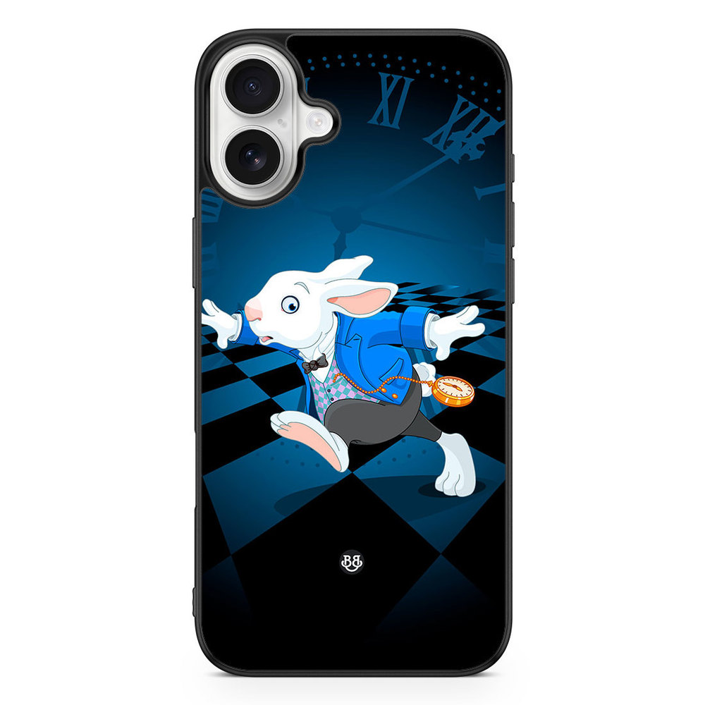 iPhone 16 Plus Case - White rabbit