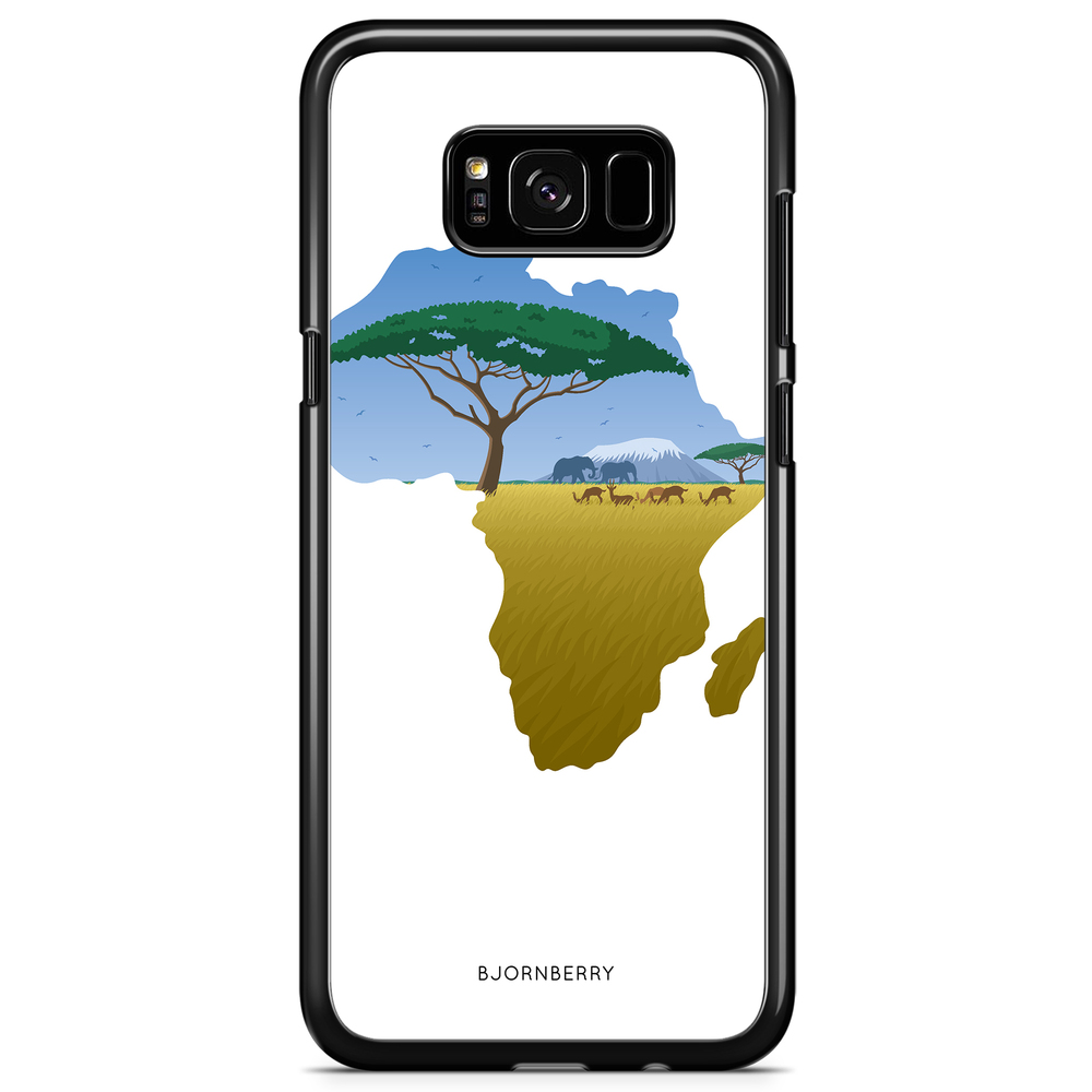Samsung Galaxy S8 Plus Case - Africa White