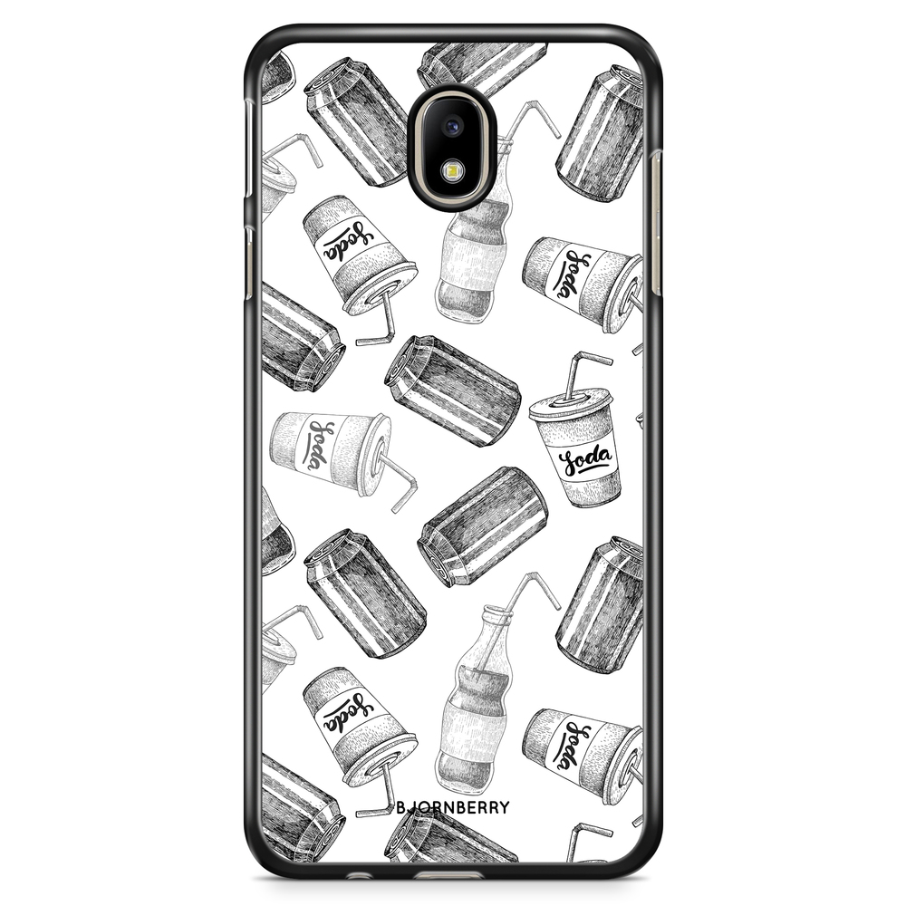 Samsung Galaxy J3 (2017) Case - Soda Black & White