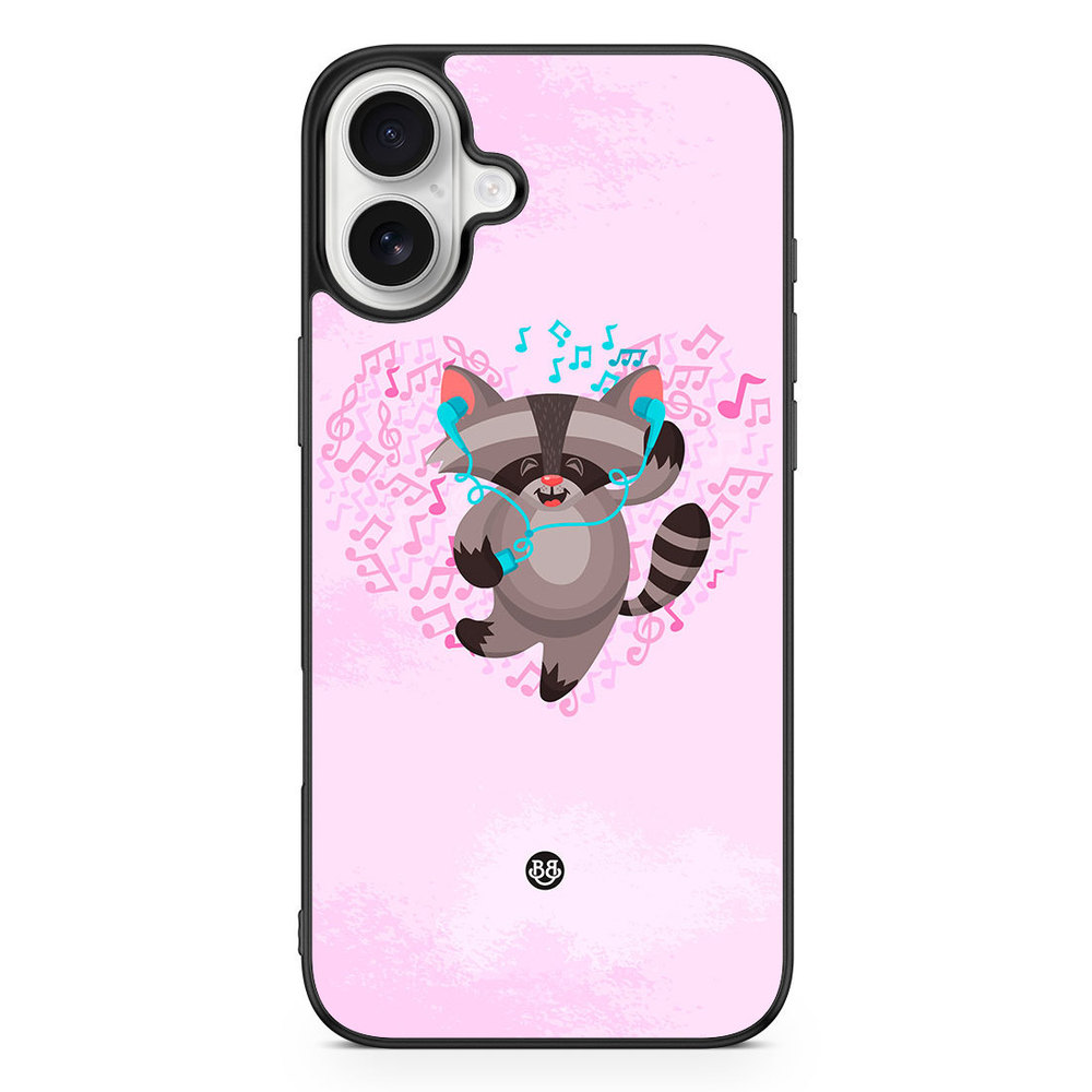 iPhone 16 Plus Case - Raccoon