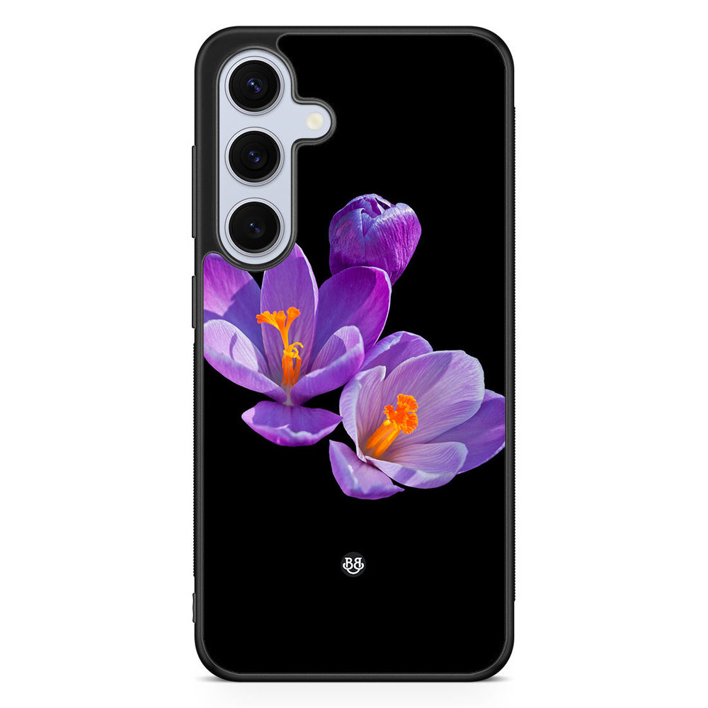 Samsung Galaxy S24 FE Case - Purple Flowers
