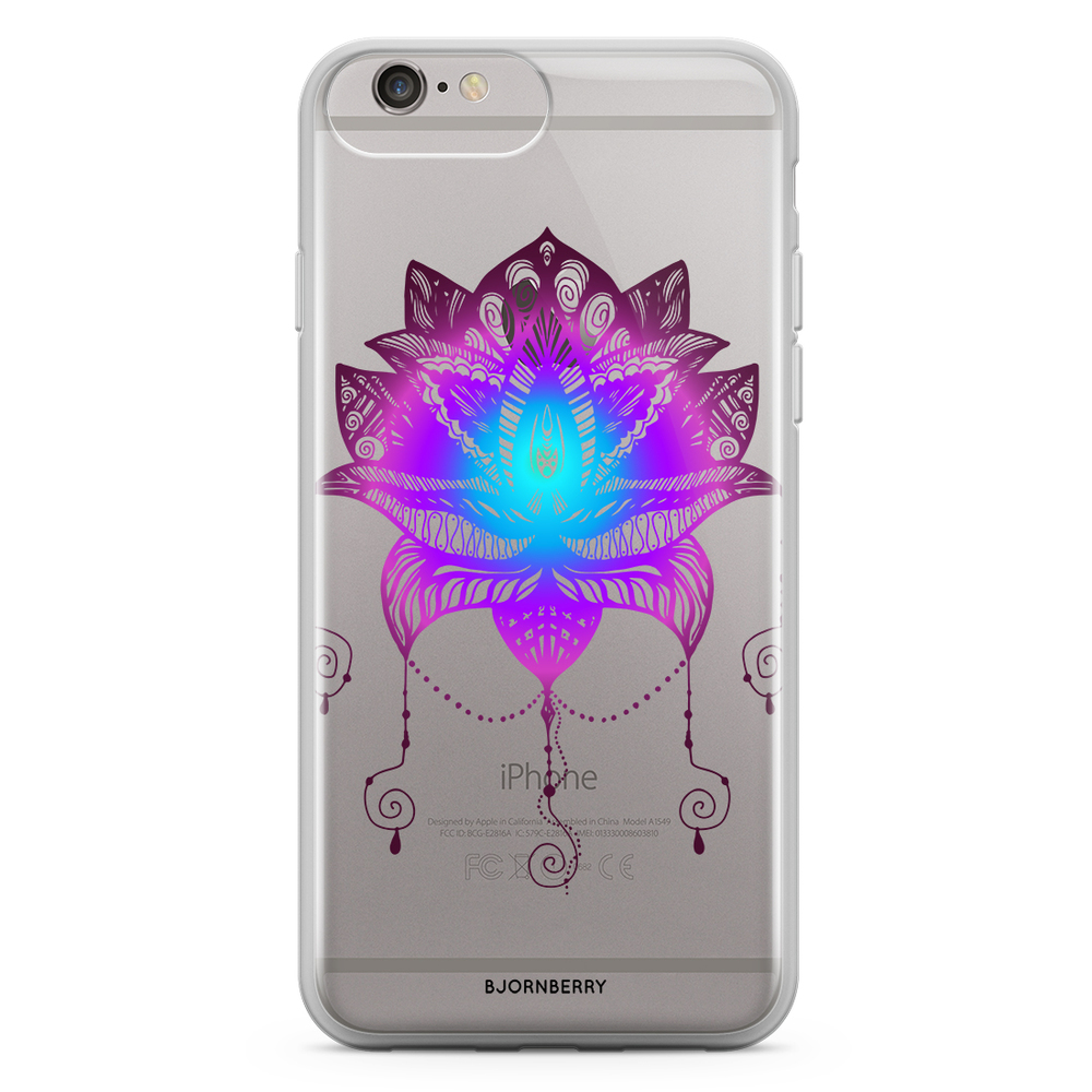 iPhone 6 Plus/6s Plus Fashion Skal - Lotusblomma