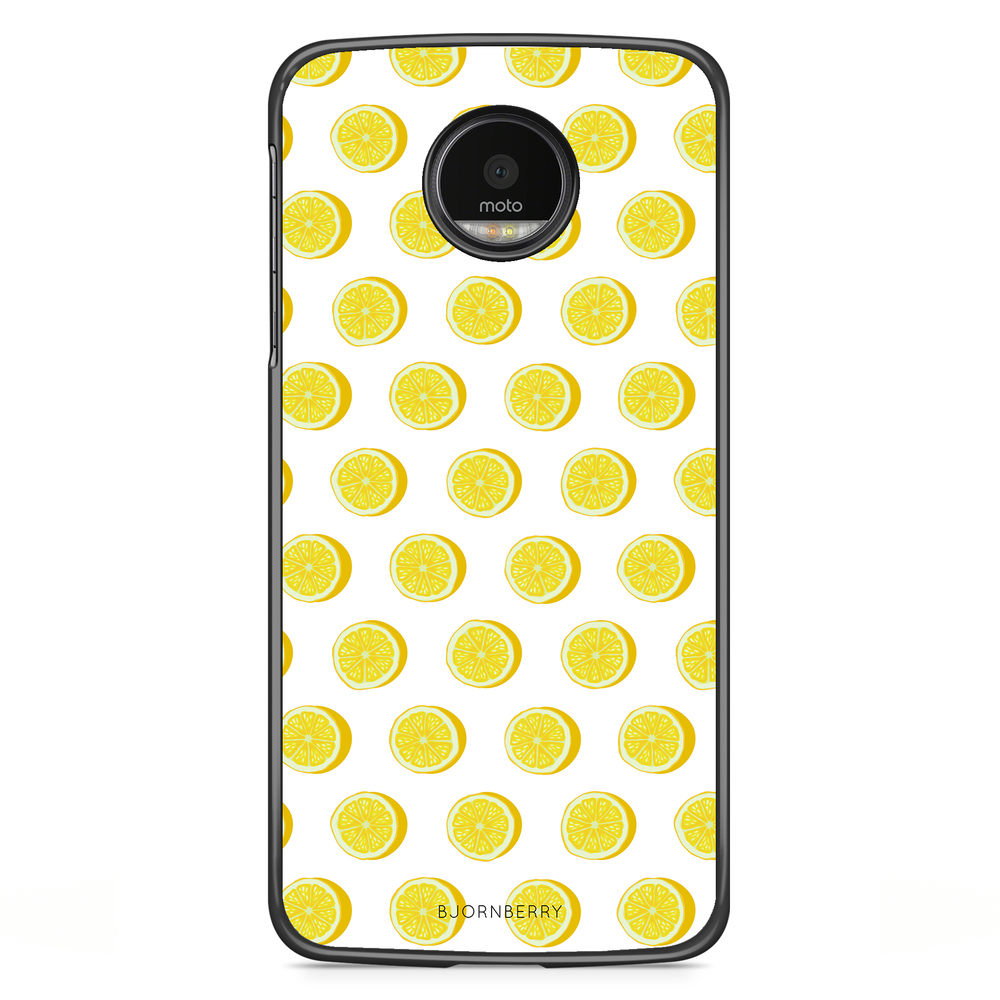 Motorola Moto G5S Plus Case - Lemon Pattern