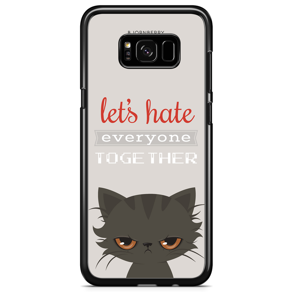 Samsung Galaxy S8 Plus Case - Angry Cat