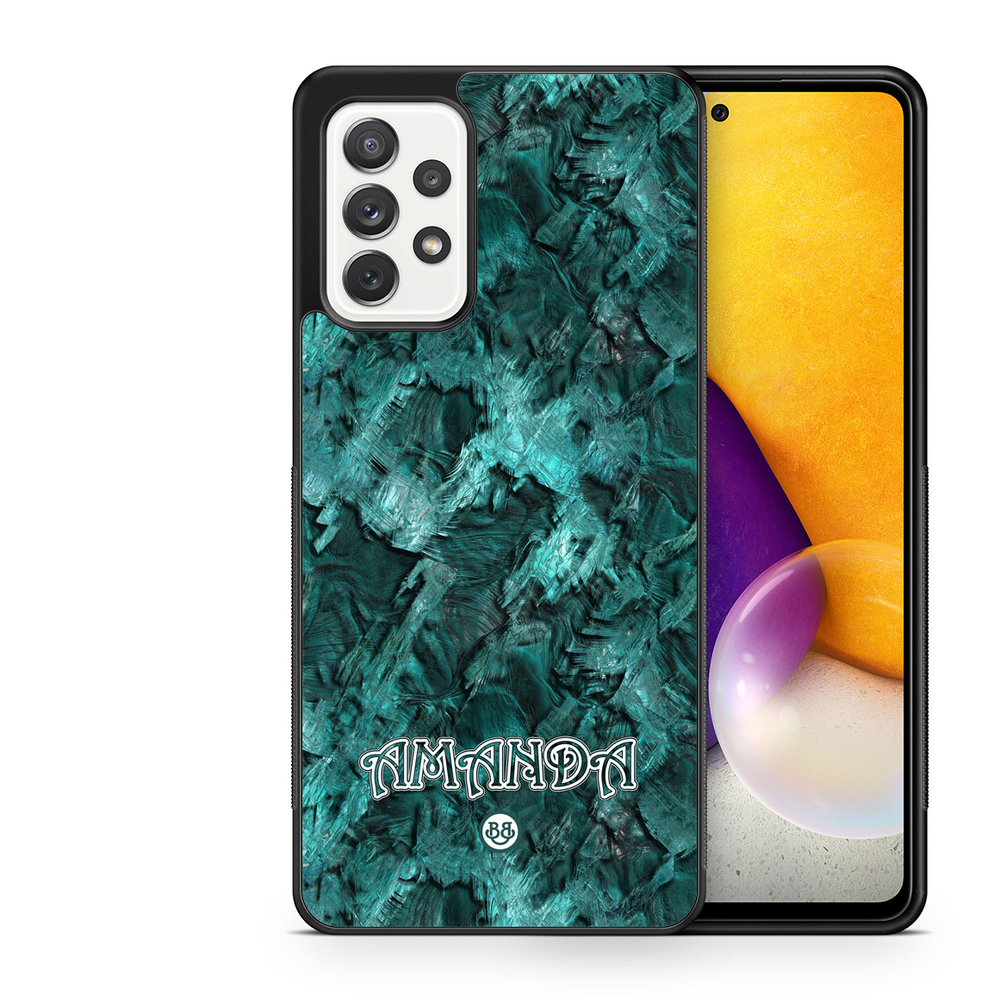 Samsung Galaxy A52/A52s 5G Custom Case - Green Name