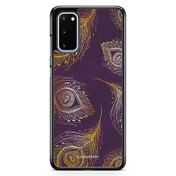 Samsung Galaxy S20 Skal - Påfågels Fjädrar
