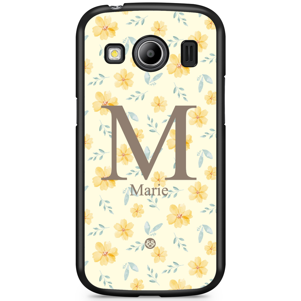 Samsung Galaxy Ace 4 Case Custom - AWAKEN - Golden Bloom