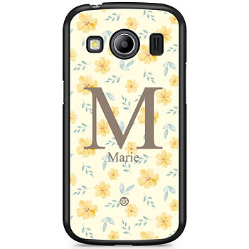 Samsung Galaxy Ace 4 Skal Custom - AWAKEN - Golden Bloom