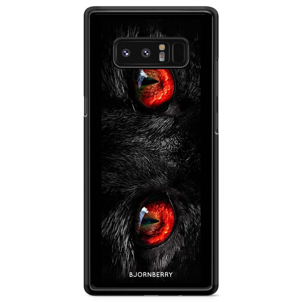 Samsung Galaxy Note 8 Case - Red Cat Eyes