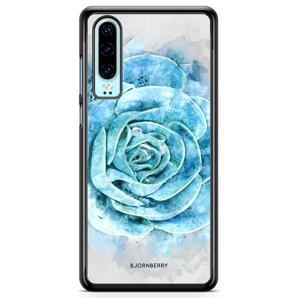 Huawei P30 Case - Blue Cactus