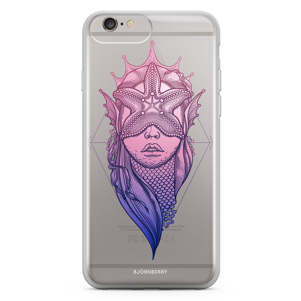 iPhone 6 Plus/6s Plus Fashion Case - Mermaid Head