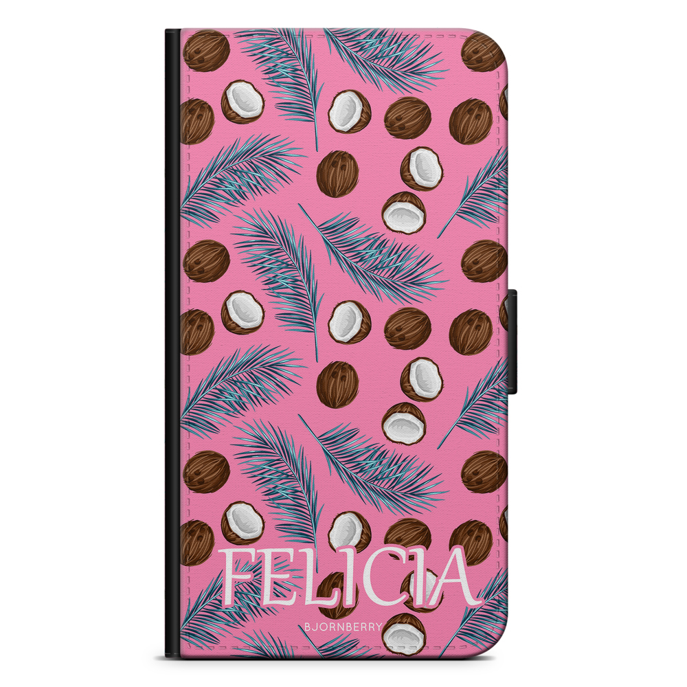 Sony Xperia X Performance Wallet Case Custom - Tropical Namn