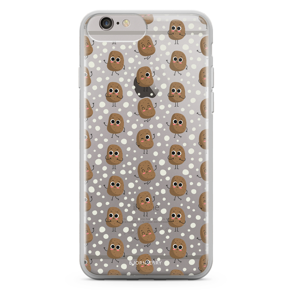 iPhone 6 Plus/6s Plus Fashion Case - Cute Potatoes