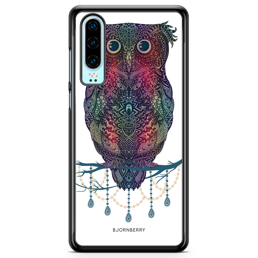 Huawei P30 Case - Mandala Owl