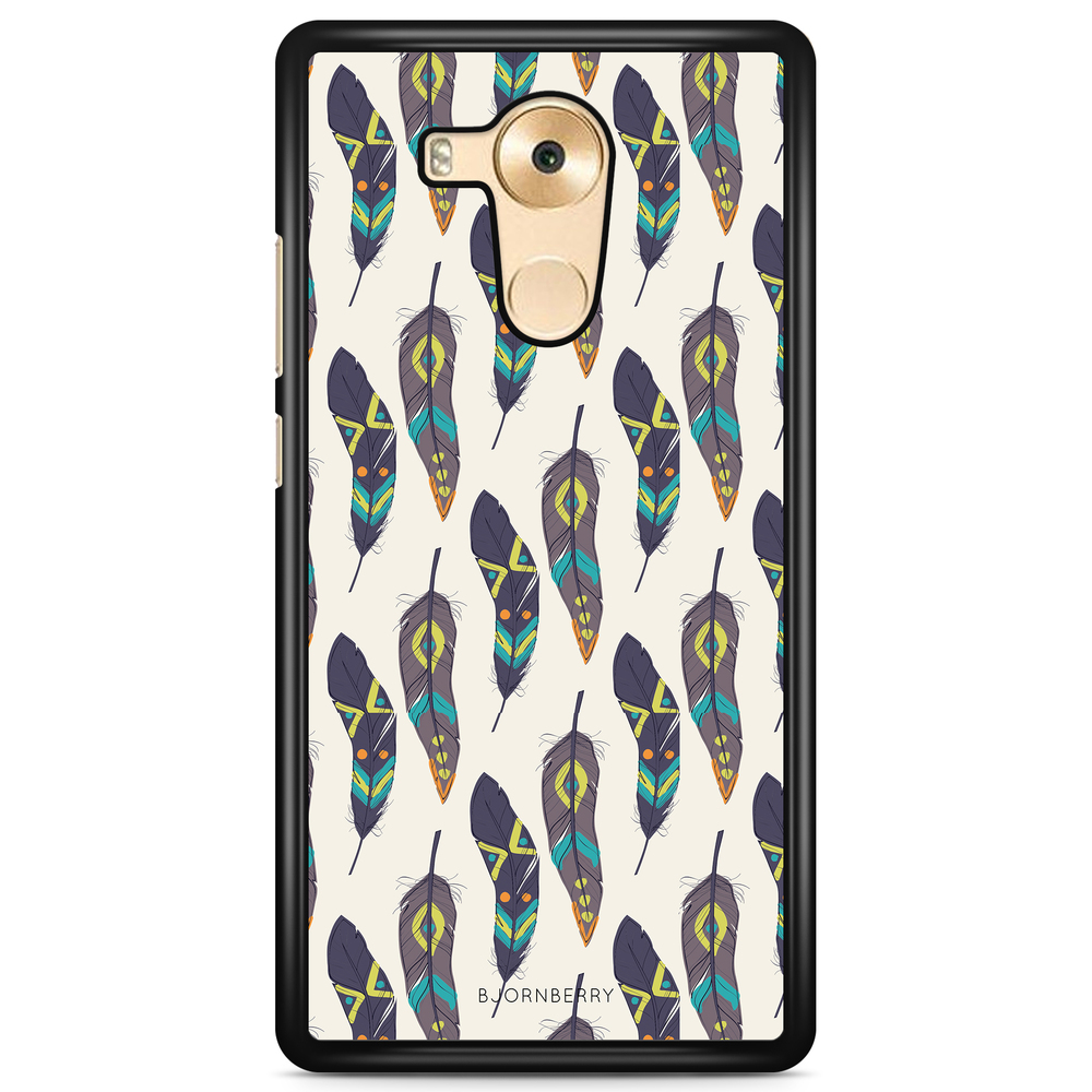 Huawei Mate 8 Case - Ethnic Feathers