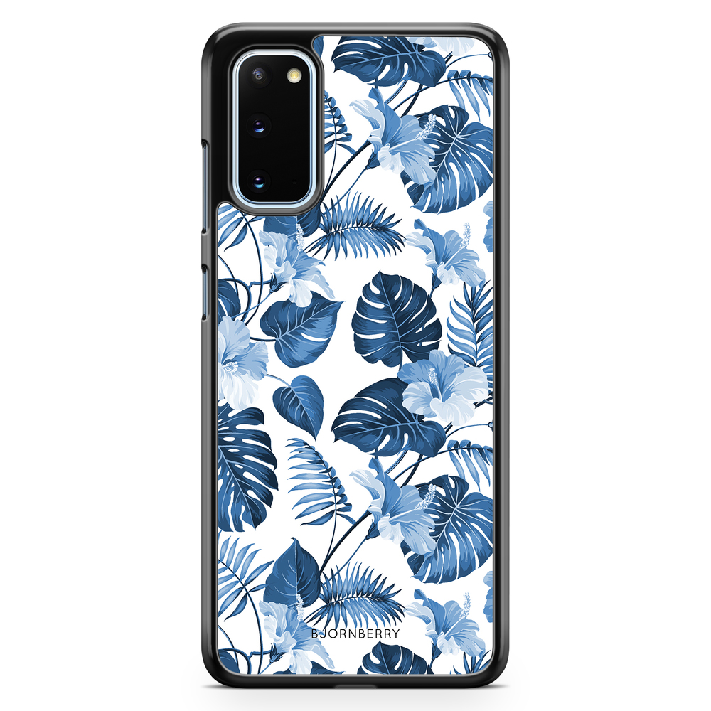 Samsung Galaxy S20 Case - Blue Flowers