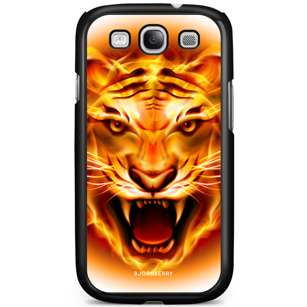 Samsung Galaxy S3 Mini Case - Flames Tiger