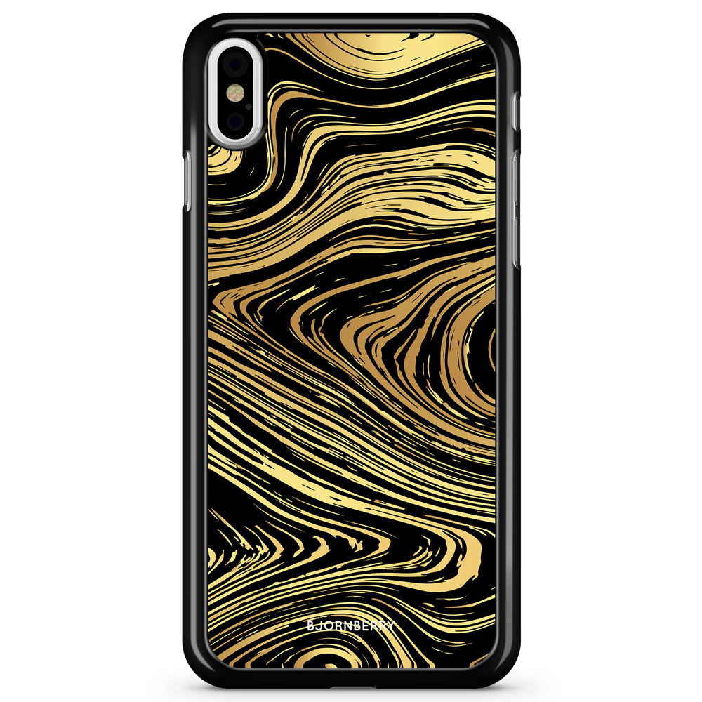 iPhone X / XS Case - Gold Marble