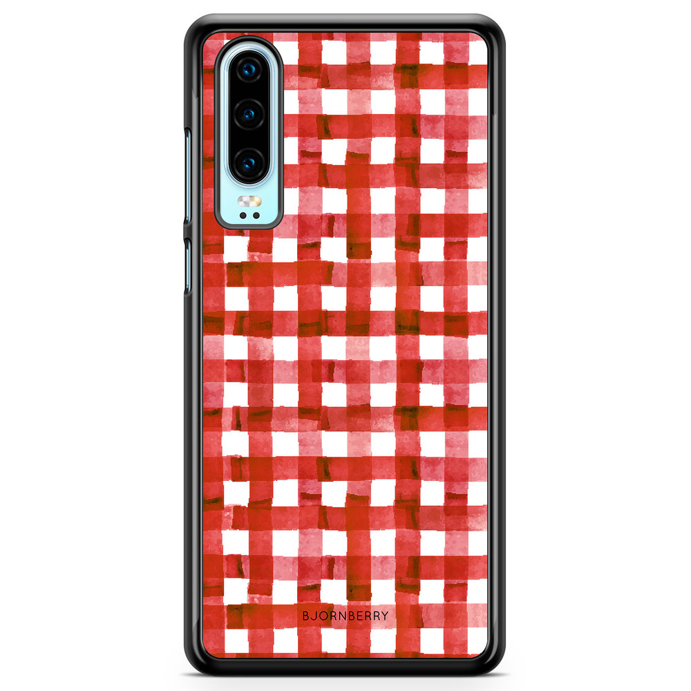 Huawei P30 Case - Red Stripes