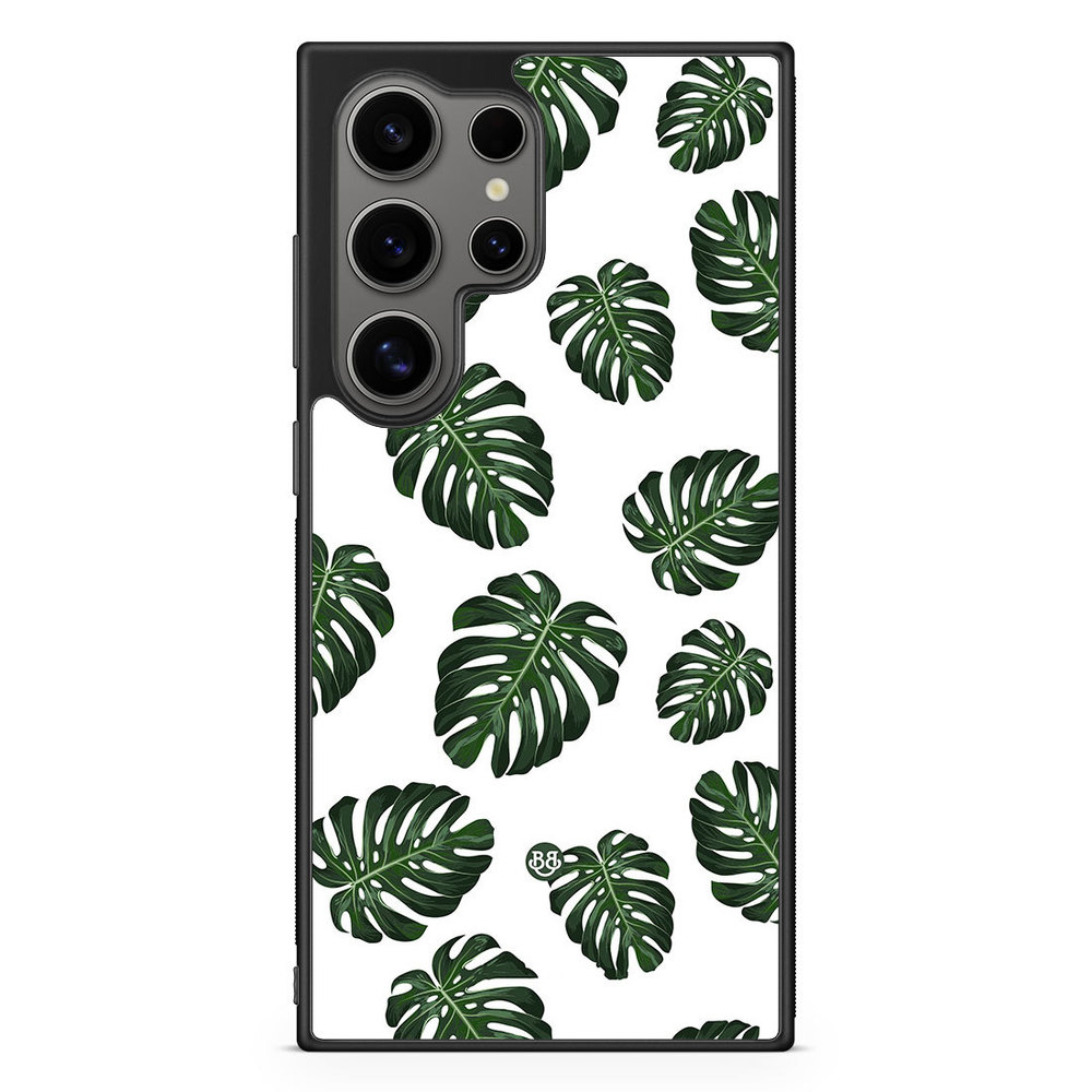 Samsung Galaxy S24 Ultra Case - Monstera Pattern