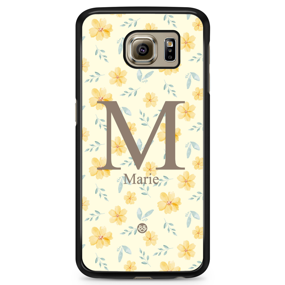 Samsung Galaxy S6 Case Custom - AWAKEN - Golden Bloom