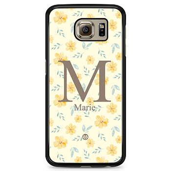 Samsung Galaxy S6 Skal Custom - AWAKEN - Golden Bloom