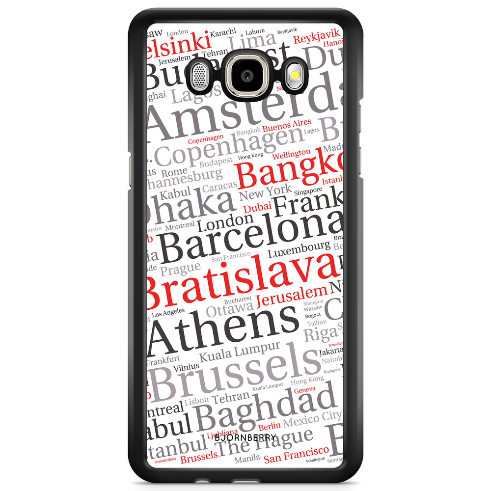 Samsung Galaxy J3 (2016) Case - City Names