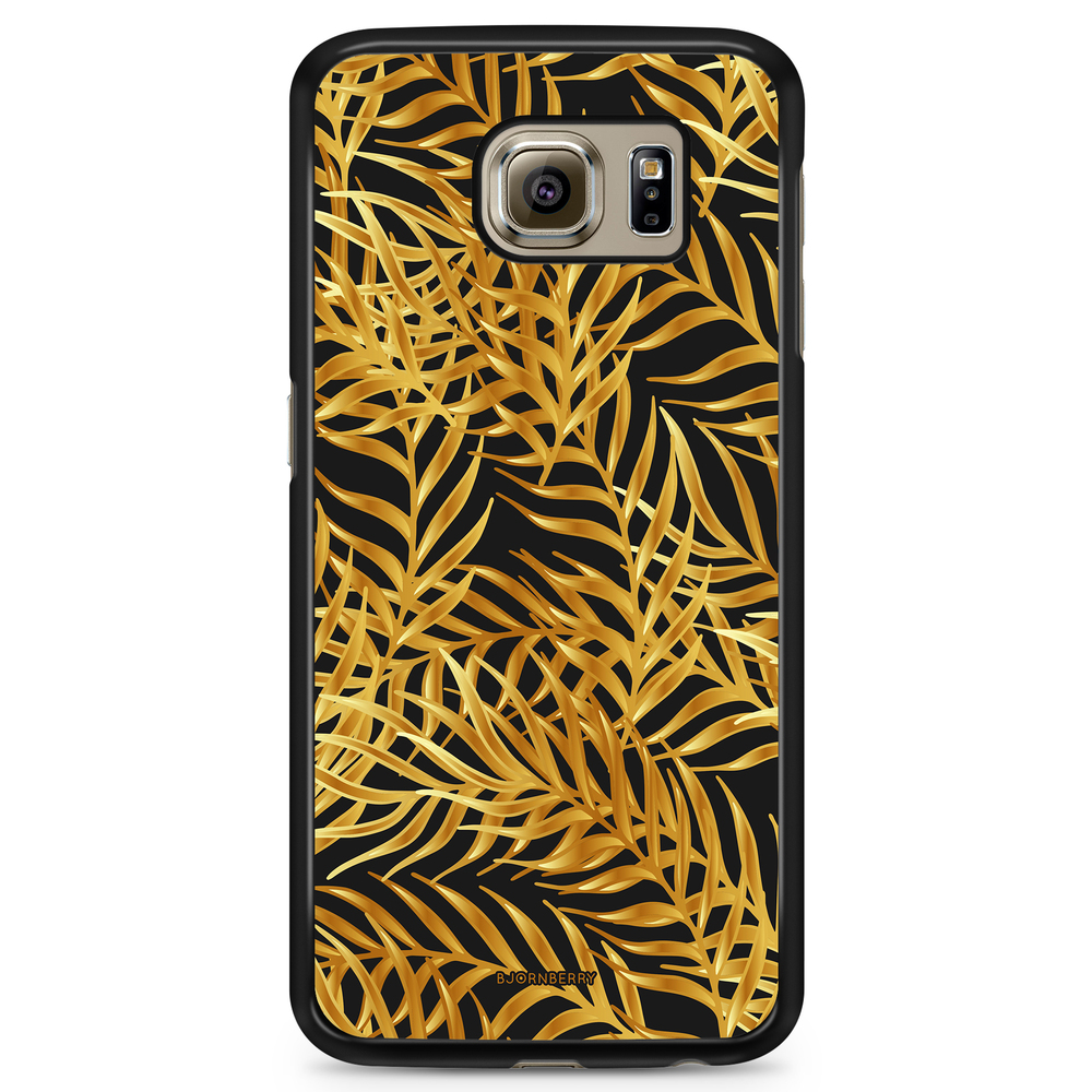 Samsung Galaxy S6 Case - Gold Palm