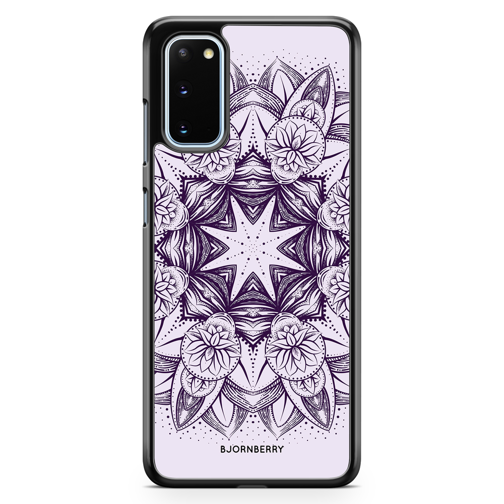 Samsung Galaxy S20 Case - Purple Mandala