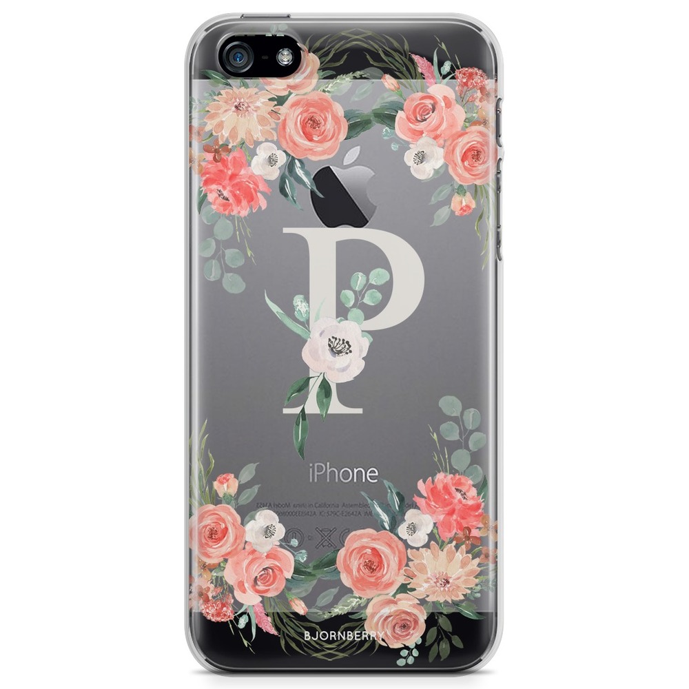 iPhone 5/5S/SE (2016) TPU Case - Monogram P