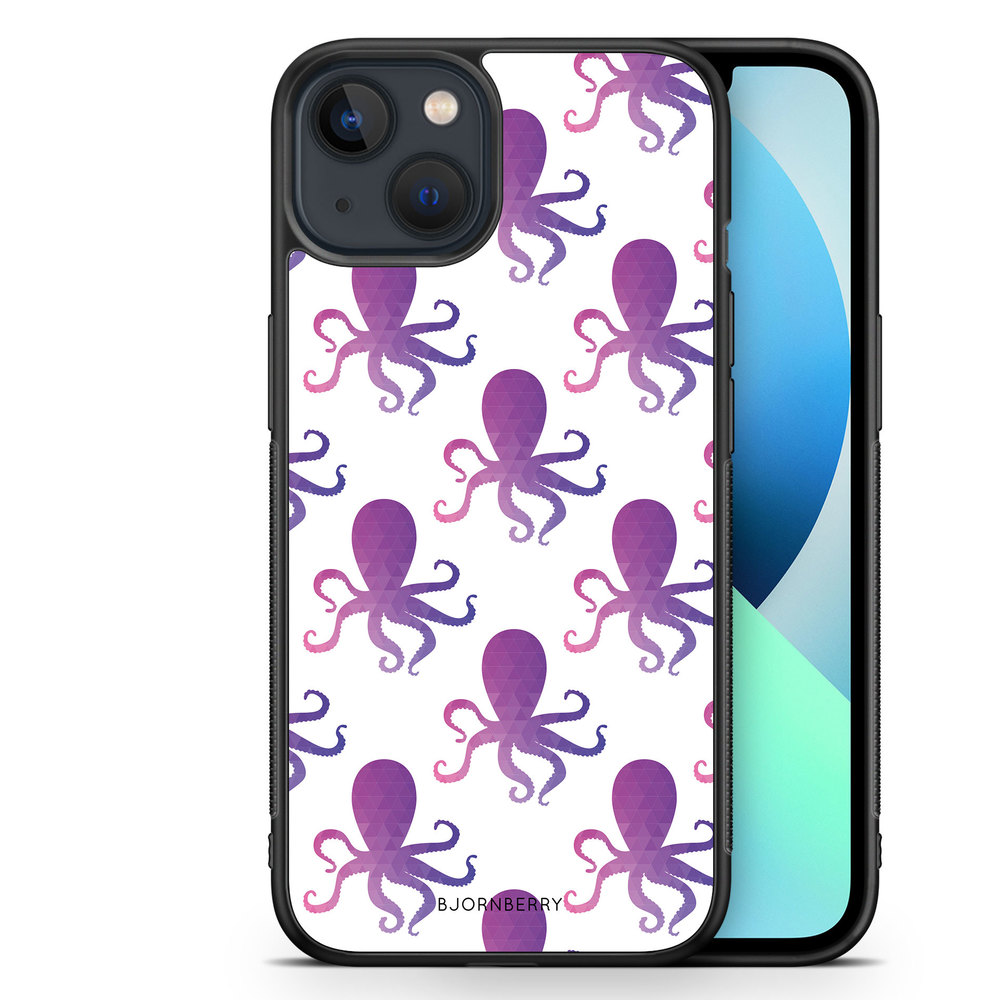 iPhone 13 Mini Case - Octopus Pattern