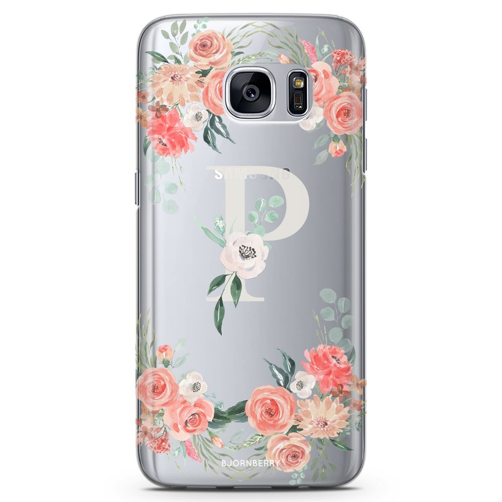 Samsung Galaxy S6 TPU Case - Monogram P