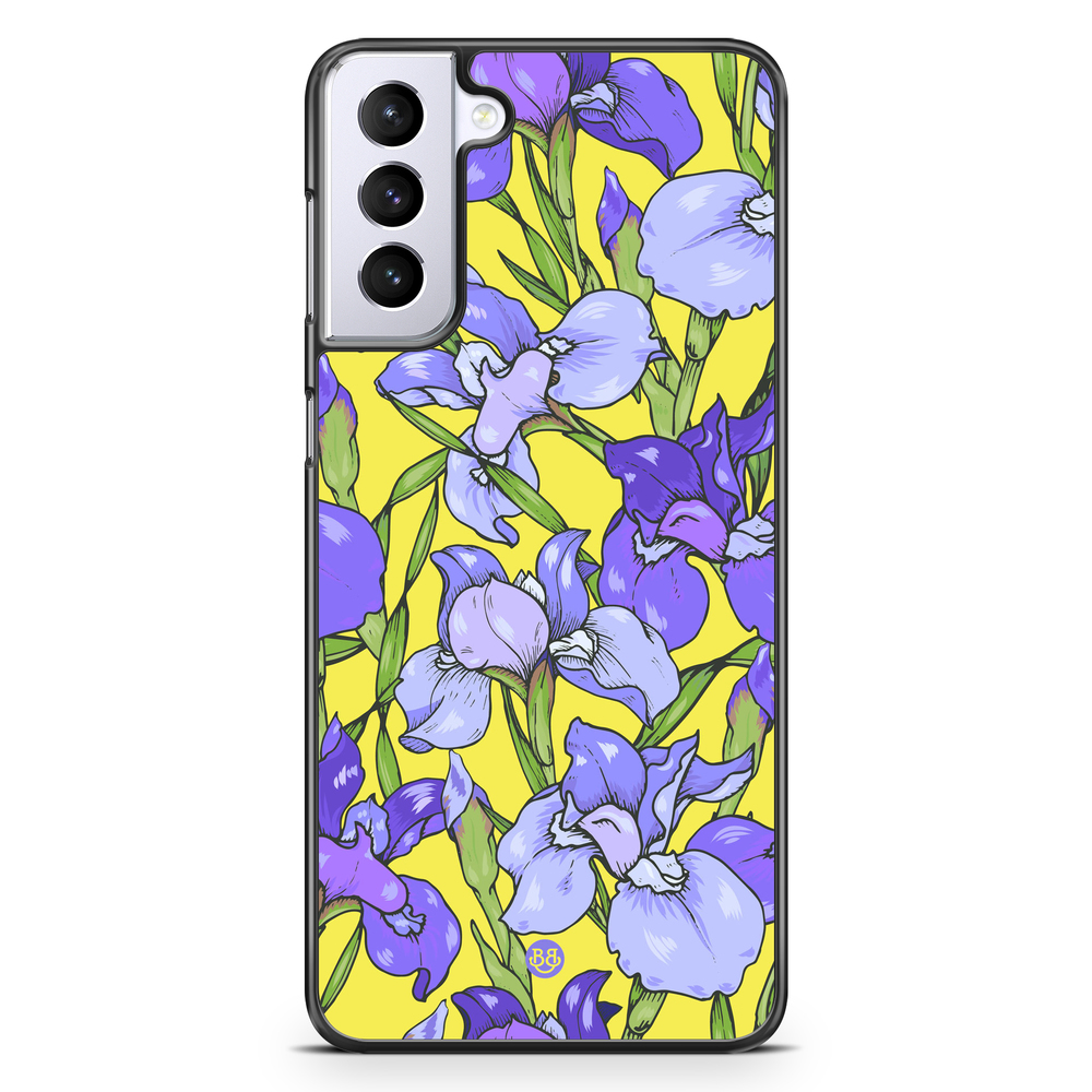 Samsung Galaxy S21 Plus Case - Iris Flowers