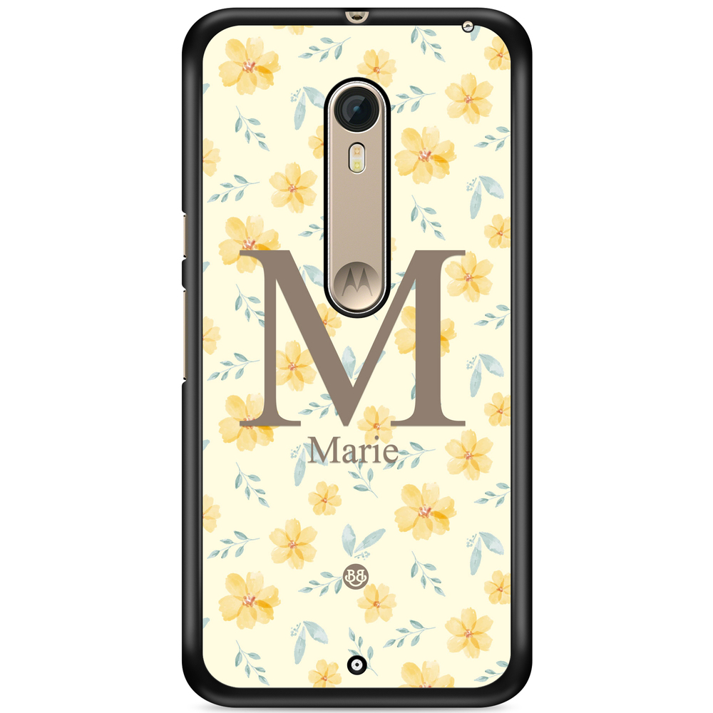 Moto X Style Case Custom - AWAKEN - Golden Bloom